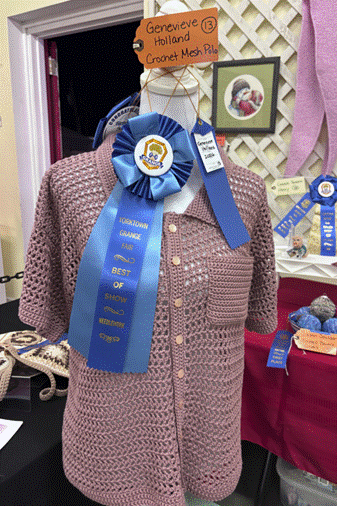 Needlework display